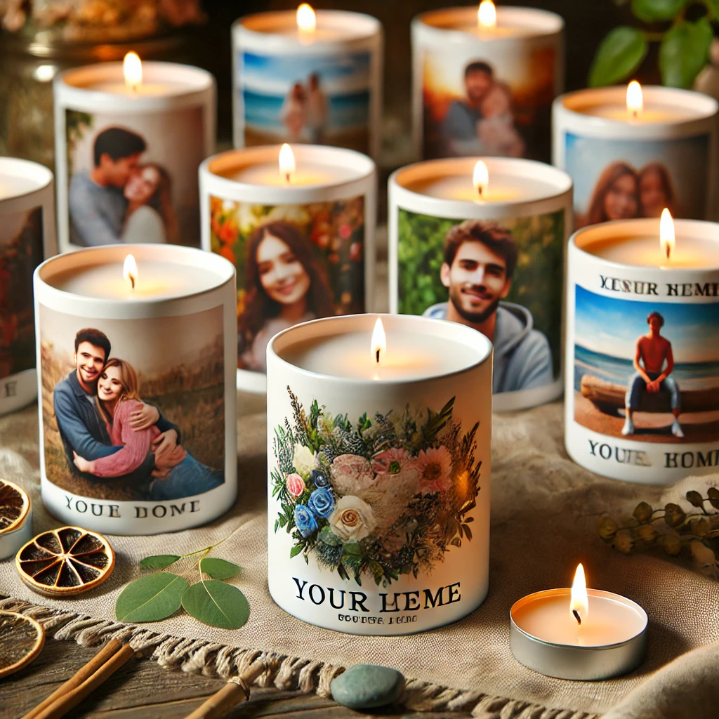 Velas Personalizadas con Fotos