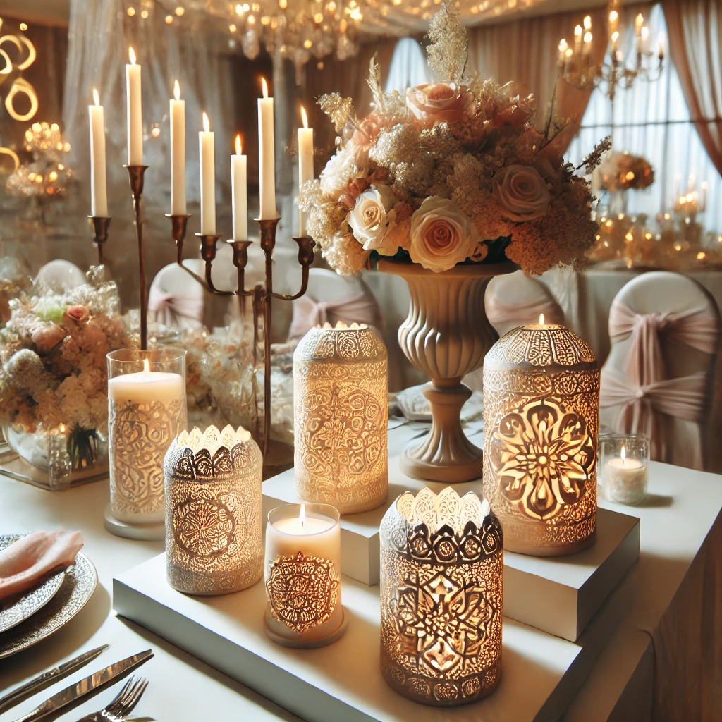 Velas Decorativas para Bodas