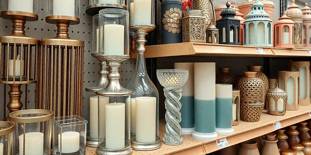 Candelabros para velas Walmart