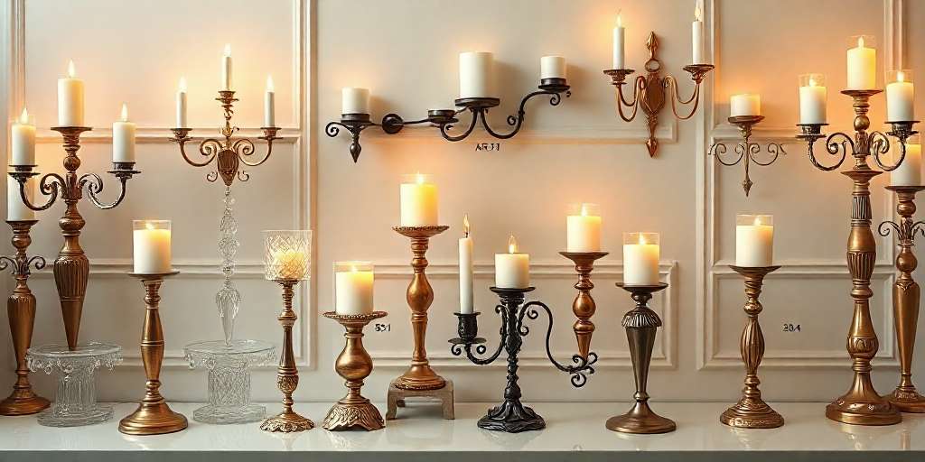 Tipos de Candelabro para Velas