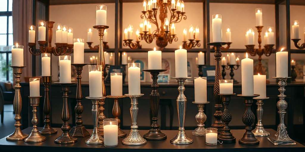 Tipos de Candelabro para Velas